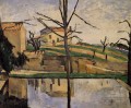 La piscine du Jas de Bouffan Paul Cézanne Paysage